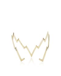 Venyx | Metallic Black Rhodium Miss Zeus Arm Cuff | Lyst