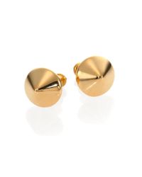 Marc By Marc Jacobs | Metallic Mini Cone Stud Earrings | Lyst