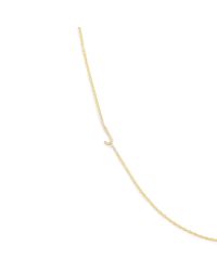 J.Crew | Metallic Maya Brenner 14k Gold Asymmetrical Letter Necklace | Lyst