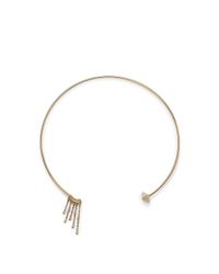 Rebecca Minkoff | Metallic Rock Fringe Collar Necklace | Lyst