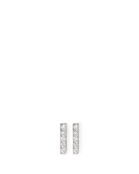 Jennifer Meyer | Metallic 18k White Gold Bar Diamond Earrings | Lyst