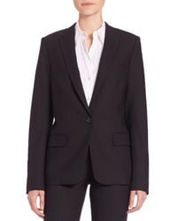 Theory | Black Dief Cavalry Twill Wool-blend Jacket | Lyst