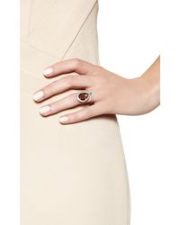 Nina Runsdorf | Brown Smoky Topaz and White Gold Flip Ring | Lyst