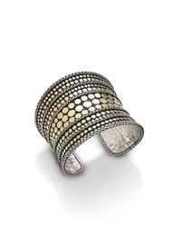 John Hardy | Metallic Dot Cuff | Lyst