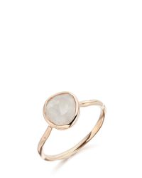 Monica Vinader | Metallic Large Siren Stacking Ring | Lyst