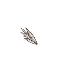 Lulu Frost - Metallic Datura Ear Cuff - Silver - Lyst