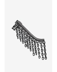 French Connection | Metallic Fringe Ear Cuff Earrings | Lyst