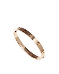 Camilla Dietz Bergeron | Metallic Cartier 18k Rose Gold Love Bracelet Signed Cartier C Re From Camilla Dietzbergeron | Lyst