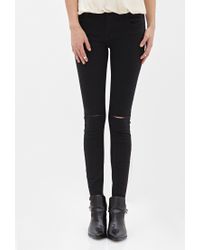 forever 21 ripped jeans