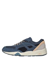 Puma Select | Blue R698 Bwgh Mesh & Suede Sneakers | Lyst