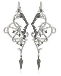Stephen Webster | Metallic Shark Jaw Drop Earrings | Lyst
