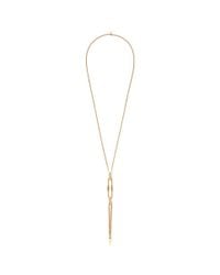 Ela Stone | Metallic 'naomie' Spike Chain Amulet Necklace | Lyst