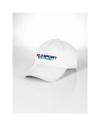 Ralph Lauren | White Stretch-fit Performance Cap for Men | Lyst