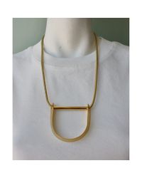 Maslo Jewelry | Metallic Hidalgo Necklace | Lyst