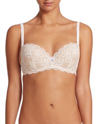 Le Mystere | Natural Sophia Lace Bra | Lyst
