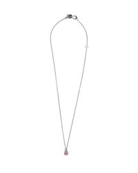 Rebecca Taylor | Metallic Gemstone Drop Necklace | Lyst
