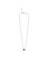 Lara Bohinc - Metallic Silver Knot Pendant - Lyst