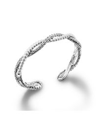 John Hardy | Metallic Twist Kick Cuff | Lyst