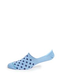 Paul Smith | Blue Bright Spot No-show Socks for Men | Lyst