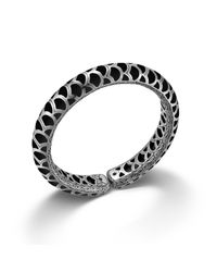 John Hardy | Black Naga Cuff | Lyst