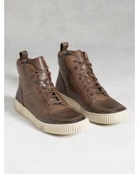 John Varvatos | Brown Bedford High Top for Men | Lyst