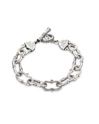 Konstantino | Metallic Classics Sterling Silver Toggle Bracelet | Lyst