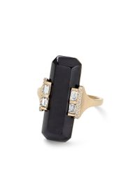Monique Péan | Black Guatemalan Jade Rectangular Ring | Lyst
