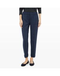 Club Monaco | Blue Celise Pull-on Pant | Lyst