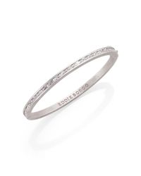 Eddie Borgo | Metallic Crystal & Enamel Bangle Bracelet/silvertone | Lyst