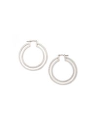 Trina Turk | Metallic Double Hoop Earring | Lyst