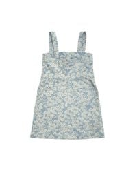 Stella McCartney - Blue Bellflower Daisy Dress - Lyst