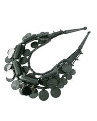 EK Thongprasert - Black Silicone Coin Necklace - Lyst