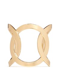 Philippe Audibert | Metallic Cutout Chain Link Cuff | Lyst