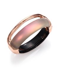 Alexis Bittar | Pink Lakana Lucite Liquid Stacked Bracelet | Lyst