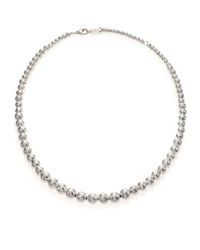 Ippolita | Metallic Glamazon Sterling Silver Graduated Beaded Necklace | Lyst