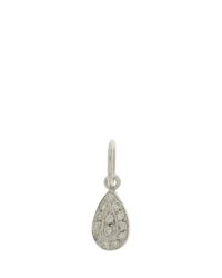 Carolina Bucci | Metallic Pear Pave Pendant | Lyst