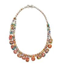 Tom Binns | Metallic A Riot Of Color Painted Crystal Necklace | Lyst
