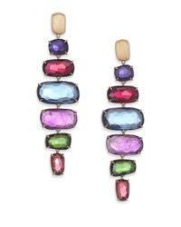 Marco Bicego | Metallic Murano Semi-precious Multi-stone & 18k Yellow Gold Drop Earrings | Lyst