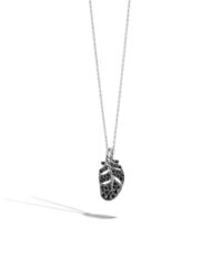 John Hardy | Black Classic Chain Pendant | Lyst