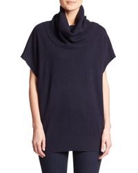 Saks Fifth Avenue | Black Cashmere Cowlneck Tunic | Lyst