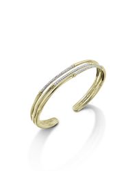 John Hardy | Metallic Bamboo Narrow Flex Cuff | Lyst