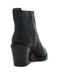 Acne | Bootie in Black | Lyst