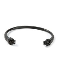 Alexander McQueen | Black Skull Bracelet | Lyst