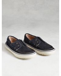 John Varvatos | Black Redding Boat Shoe for Men | Lyst