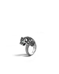 John Hardy | Black Legends Macan Ring | Lyst