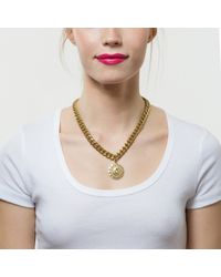 Lulu Frost | Metallic Victorian Plaza Charm Number Necklace #0 | Lyst