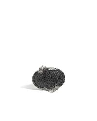 John Hardy | Metallic Legends Naga Large Oval Double Dragon Head Ring | Lyst