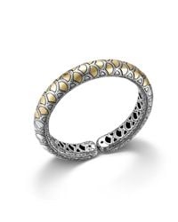 John Hardy | Metallic Slim Flex Cuff | Lyst