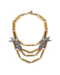 Lulu Frost | Metallic Aviary Statement Necklace | Lyst
