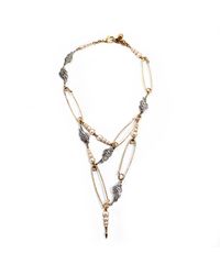 Lulu Frost - Metallic Kinship Pearl Necklace - Lyst